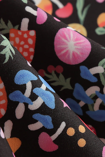 Vintage Šaty S Grunge Potlačou