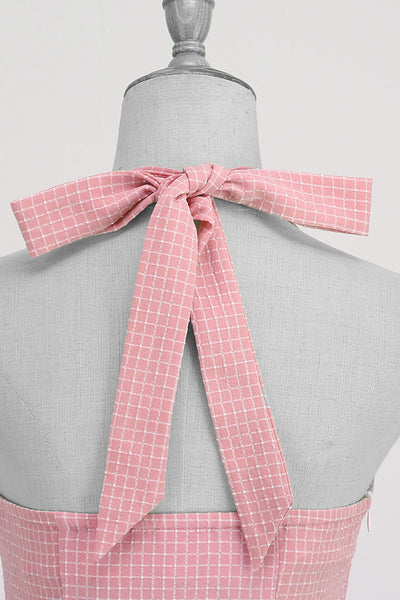 Vintage Levanduľové Šaty Z 50. Rokov