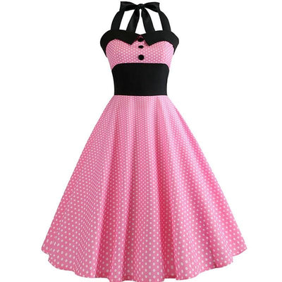 Vintage Šaty Bez Ramienok