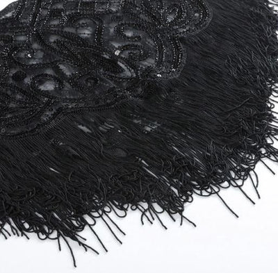 Čierny Šatka Gatsby