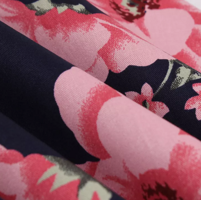 Vintage Šaty Z Červených Ruží Z Roku 1950