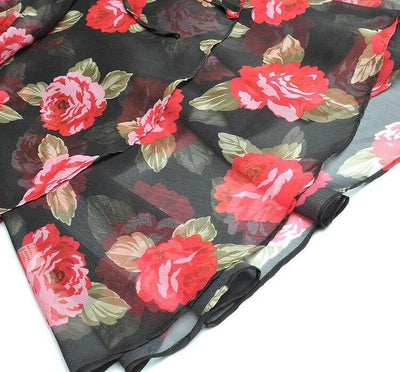 Čierno-Červené Šaty Zo 40. Rokov