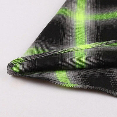 Vintage Kockované Šaty Bez Rukávov