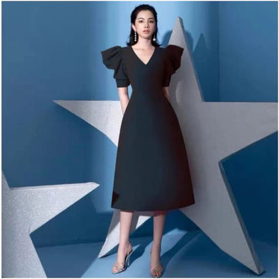 Šaty 40. Rokov 45 Čierna