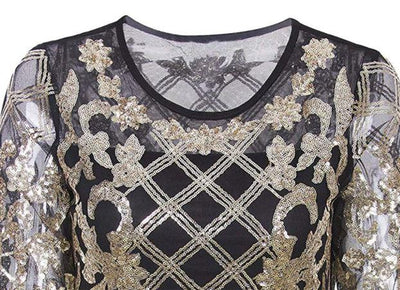 Vintage Zlaté Šaty Z 20. Rokov