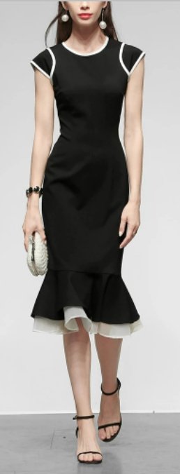 Ceruzkové Šaty Zo 40. Rokov