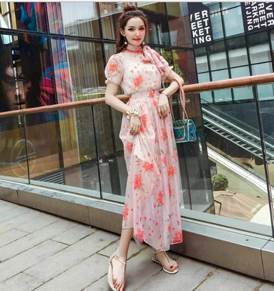 Vintage Šaty Zo 40. Rokov Bledokoralové