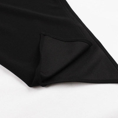 Čierne Šaty Z 50. Rokov S Plávajúcimi Rukávmi