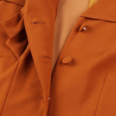 Oranžové Šaty Z 50. Rokov