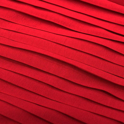 Červené Jesenné Šaty Z 50. Rokov