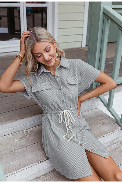 Vintage Košeľové Šaty