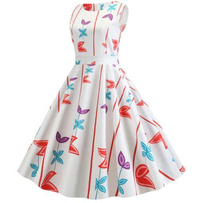 Jednoduché Šaty Z 50-Tych Rokov