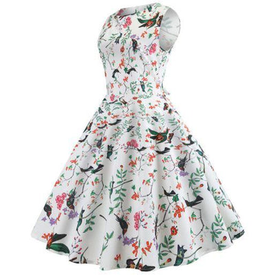 Elegantné Ženské Šaty Z 50. Rokov