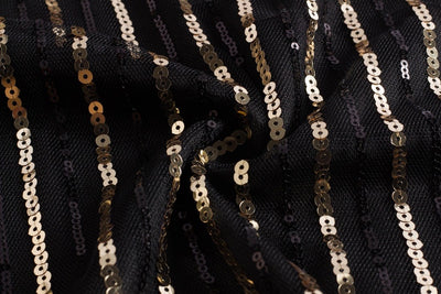 Čierne A Zlaté Krátke Šaty Gatsby