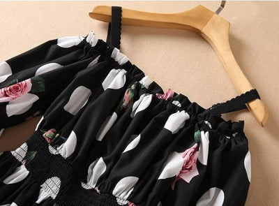 Vintage Inšpirované Šaty