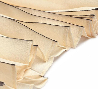 Béžové Dlhé Šaty Zo 40. Rokov