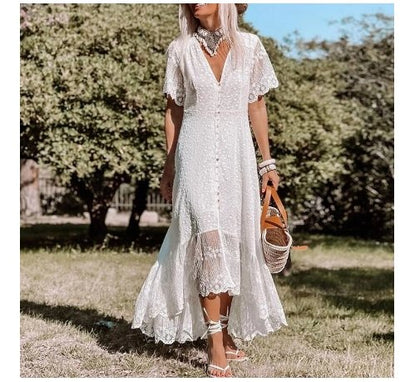 Vintage Dlhé Šaty Zo 70. Rokov