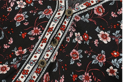 Dlhé Čierne Šaty V Štýle 70. Rokov