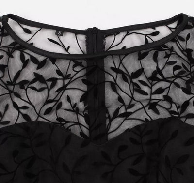 Čierne Šaty V Štýle 50. Rokov