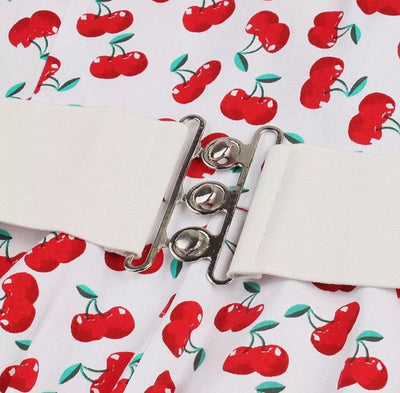 50. Skater Dress White