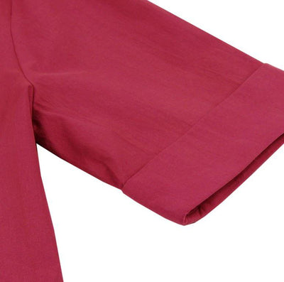 Retro Šaty 60. Rokov Burgundsko