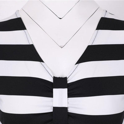 Retro Halloweenske Šaty Fialovej Farby