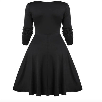 Vintage Retro Šaty Nadmernej Veľkosti