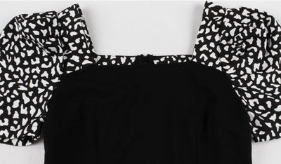 Čierne Vintage Šaty V Štýle 50-Tych Rokov