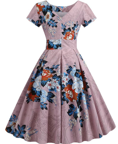 Vintage Elegantné Tunikové Šaty