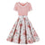 Vintage Ružové Šaty 50-Tych Rokov