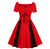 Vintage Červené Šaty 50-Tych Rokov