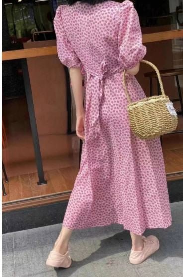 Vintage Ružové Šaty Zo 40. Rokov