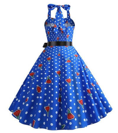 Vintage Šaty Z 50. Rokov Bez Ramena