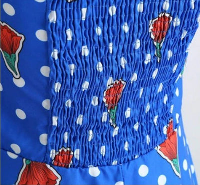 Vintage Šaty Z 50. Rokov Bez Ramena