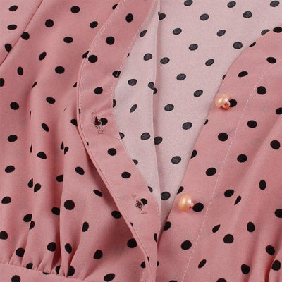 Vintage Šaty S Dlhým Rukávom Z 50. Rokov