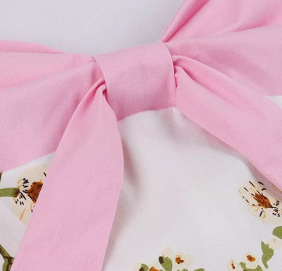 Vintage Ružové Šaty Z 50. Rokov