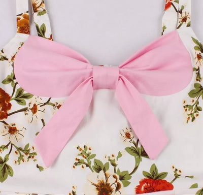 Vintage Ružové Šaty Z 50. Rokov