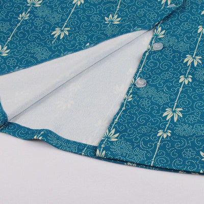 Vintage Vidiecke Modré Šaty Zo 60. Rokov