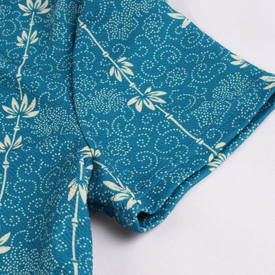 Vintage Vidiecke Modré Šaty Zo 60. Rokov