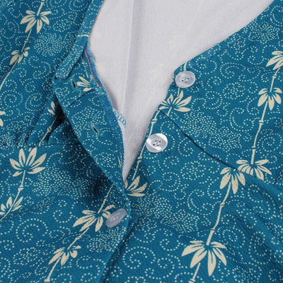 Vintage Vidiecke Modré Šaty Zo 60. Rokov