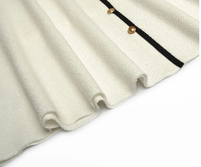 Vintage Biele Šaty Zo 40. Rokov