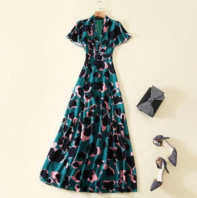 Vintage Bavlnené Šaty Zo 40. Rokov