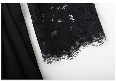 Vintage Značkové Šaty 40. Rokov Čierne