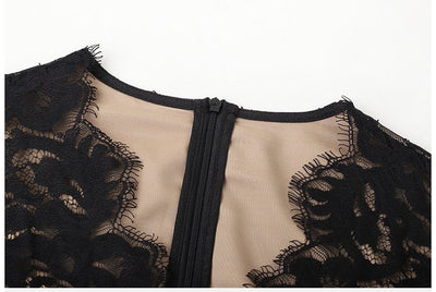 Vintage Značkové Šaty 40. Rokov Čierne