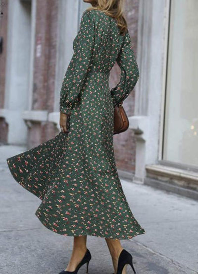 Vintage Splývavé Zelené Šaty Zo 40. Rokov