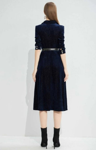 Vintage Zimné Šaty Zo 40. Rokov