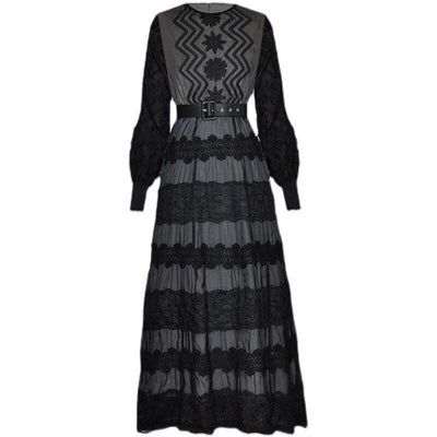 Vintage Šaty S Lampášovým Rukávom Zo 40. Rokov