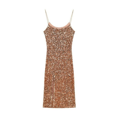 Vintage Khaki Bodycon Šaty Zo 40. Rokov