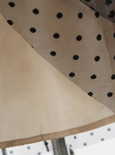 Preppy Vintage Šaty Čierne