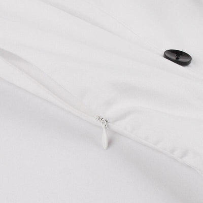 Vintage Biele Rockabilly Šaty